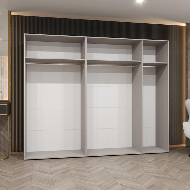 Skriňa Piano 3-250 kašmír/kašmír,3