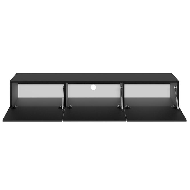 TV stolík Dallas 160 čierna,3