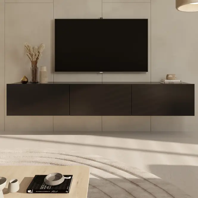 TV stolík Dallas 160 čierna,6
