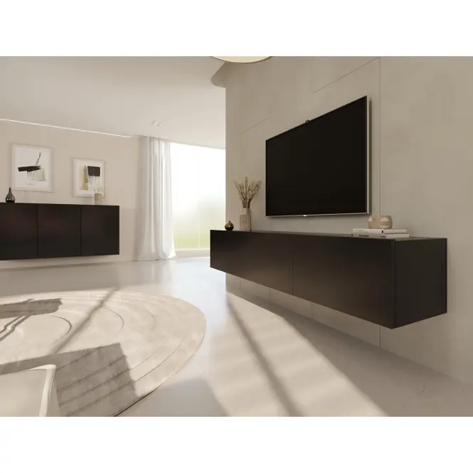 TV stolík Dallas 160 čierna,7