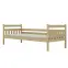 Posteľ Dawid štandard 80x200 prírodná, lakovaná,3