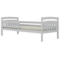 Posteľ Tosia štandard + zábrana 80x200 biela