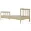 Posteľ Emilia 80x200 prírodná, nelakovaná,2