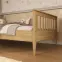 Posteľ Ignaś 90x200 prírodná, nelakovaná,5