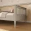 Posteľ Ignaś 80x200 sivá,6