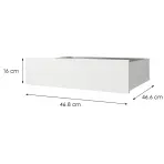 Súprava zásuviek (2 ks) GŁ62 120/150/180/200 biela