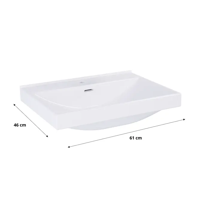 Umývadlo Merkado High 60 cm
