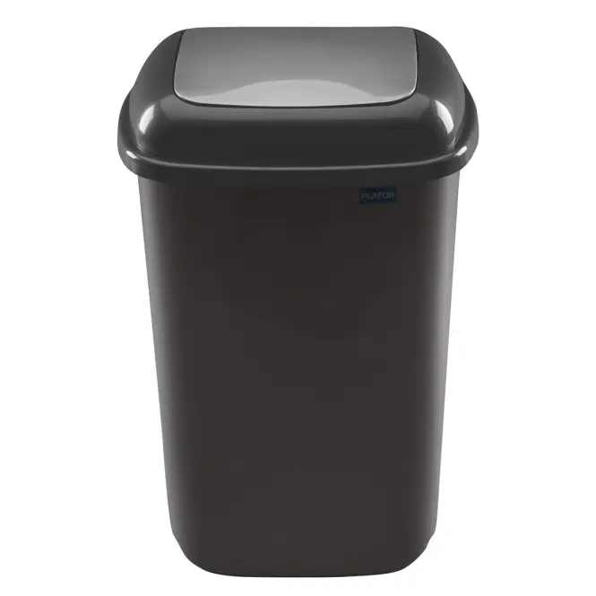 Odpadkový kôš Quatro 12 L strieborný 607-07 48PK