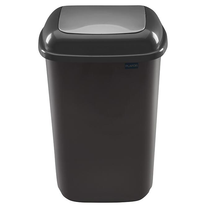 Quatro odpadkový kôš 28L strieborný 610-07 48PK