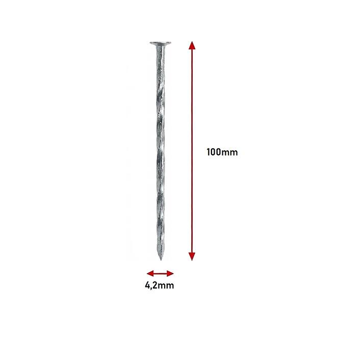 Skrutkové Klince Pozinkované 4,2×100mm