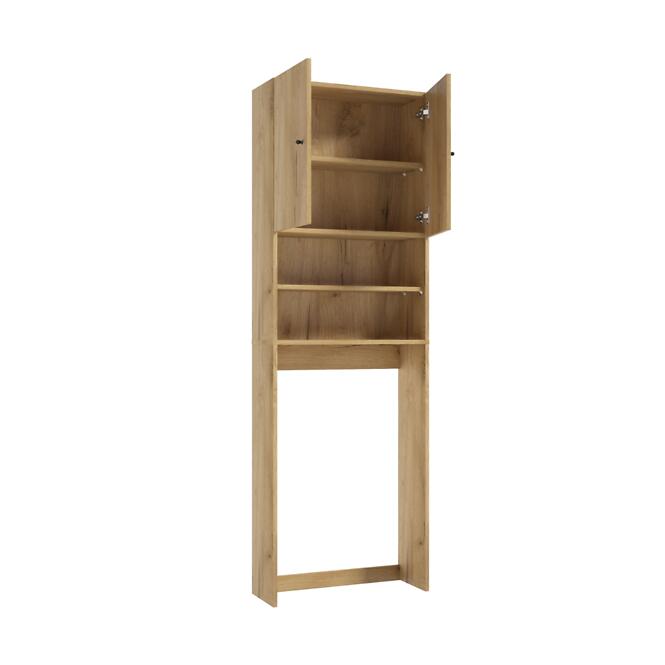 Skrinka nad práčku  PIK B60 DSM 2D0S Pralka dub craft,4