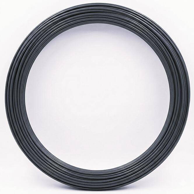 Napínací drôt ZN+PCV 3,6 mm 55 MB antracit