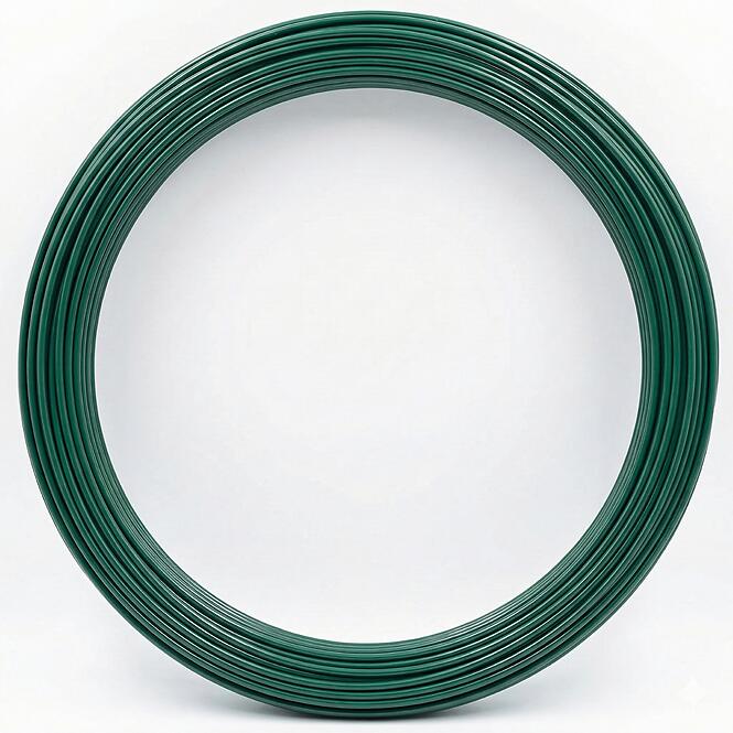 Napínací drôt ZN+PCV 3,6 mm 55MB zelená