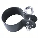 Svorka okrúhle pozinkované RAL 7016  konečný 42 mm