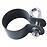 Svorka okrúhle pozinkované RAL 7016  konečný 42 mm