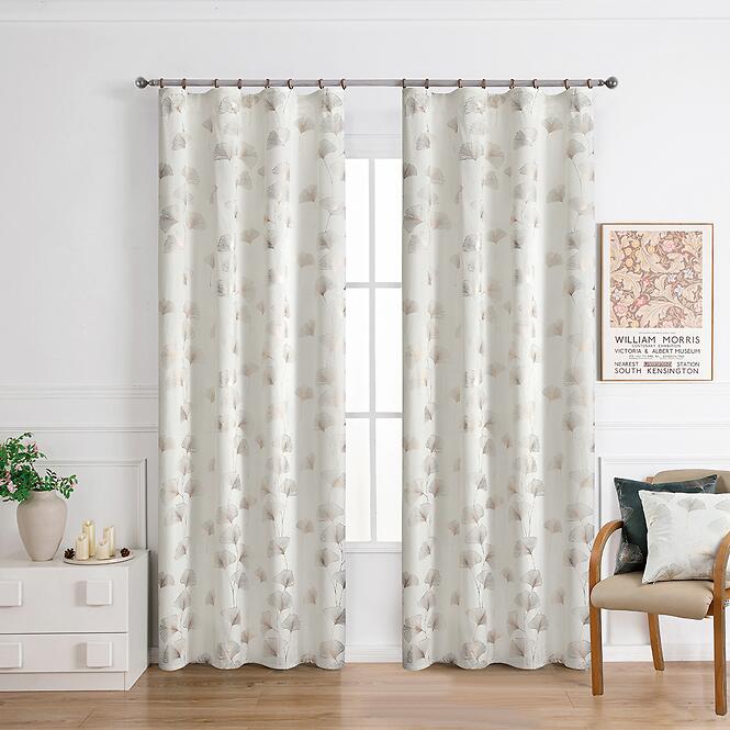 Záves na páske GINKO RQ-015/210GSM 140x250 krémový