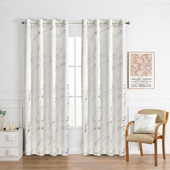 Záves na priechodkách VELVI 2504-7/210GSM 140x250 krémový
