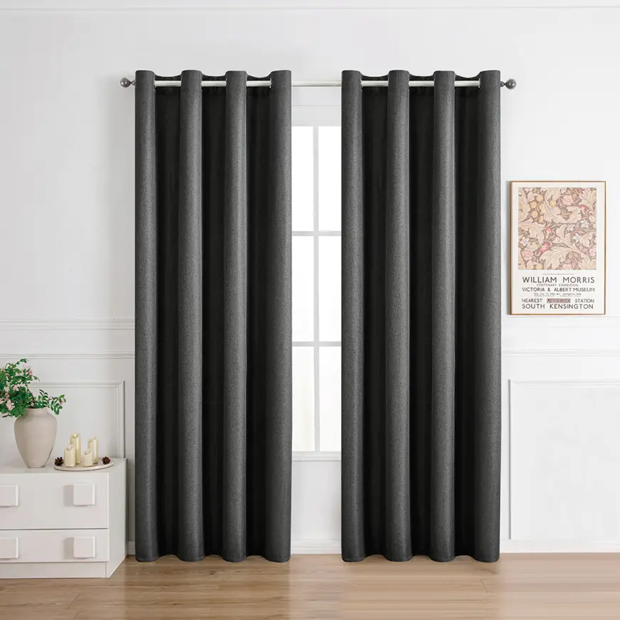 Záves na priechodkách NORI 005/185GSM 140x250 sivý