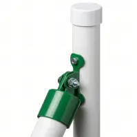 Súprava podperného stĺpika 42 mm 2 ks Zn+RAL6005