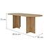 Stôl Loen 204x90 Dub Artisan,2