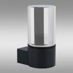 Záhradná lampa Beryl 04598 E27 C BLA