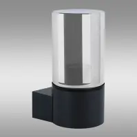 Záhradná lampa Beryl 04598 E27 C BLA
