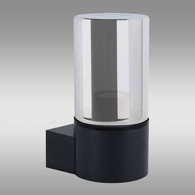 Záhradná lampa Beryl 04598 E27 C BLA