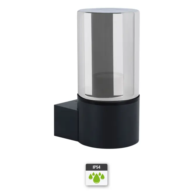 Záhradná lampa Beryl 04598 E27 C BLA,2