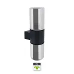 Záhradná lampa Beryl 04599 2 x E27 C black