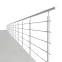 Stĺpik 1133mm 5xfi12 bočné uchytenie balkón 42,4mm,3
