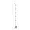 Stĺpik 1233mm 5xfi12 bočné uchytenie na schody 42,4mm