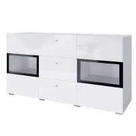 Komoda Baros 26  2d3s Biela