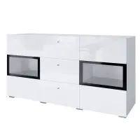 Komoda Baros 26  2d3s Biela