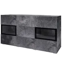 Komoda Baros 26  2d3d Tmavý betón