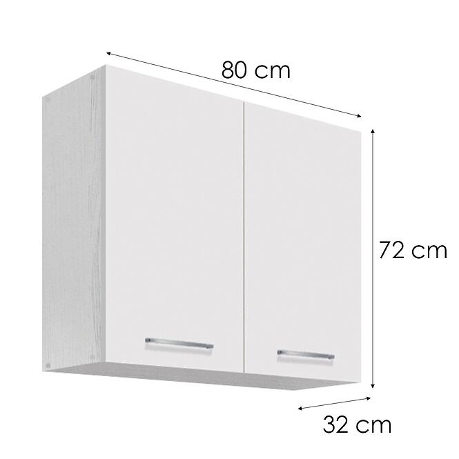 Kuchynská skrinka Creativa 43G biela,2