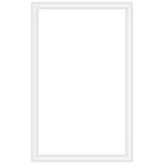Dekoratívny rám JX276 Pure White 30x30 cm