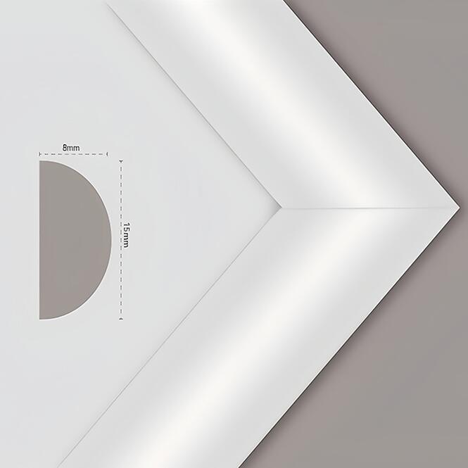 Dekoratívny rám JX276 Pure White 30x30 cm