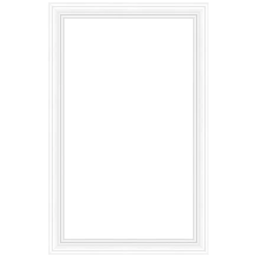 Dekoratívny rám JC101 Pure White 40x60 cm