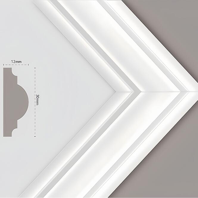 Dekoratívny rám JC101 Pure White 40x60 cm