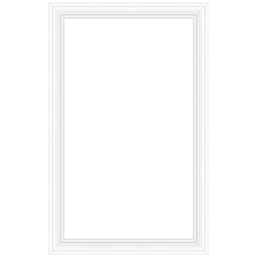 Dekoratívny rám JC101 Pure White 60x60 cm