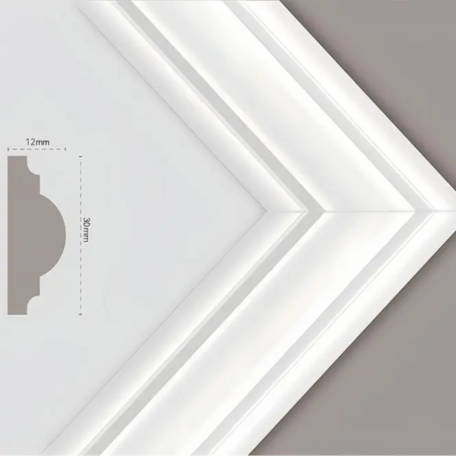 Dekoratívny rám JC101 Pure White 60x60 cm