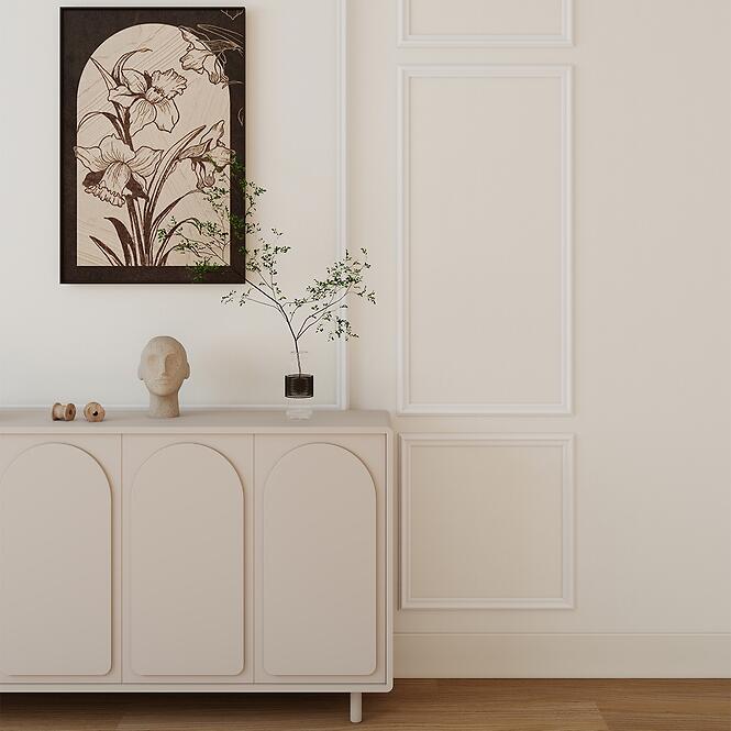 Dekoratívny rám JX60 Pure White 60x60 cm