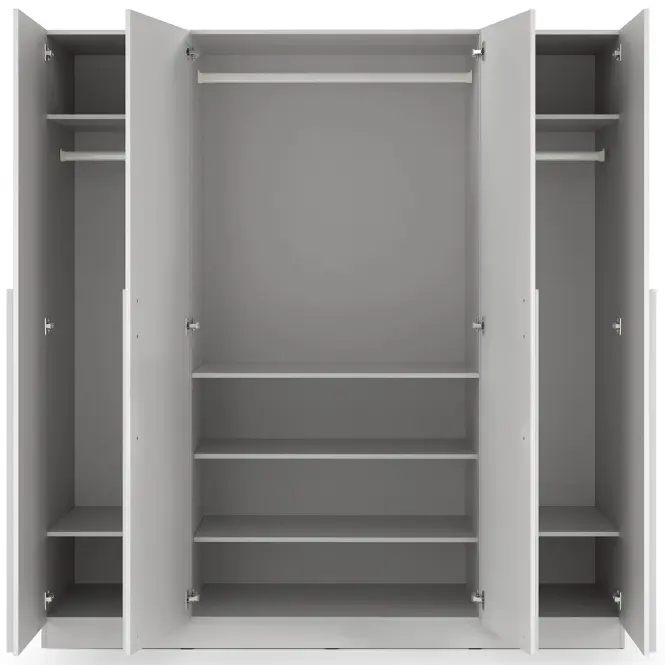 Skriňa Braga 1 platinovo sivá