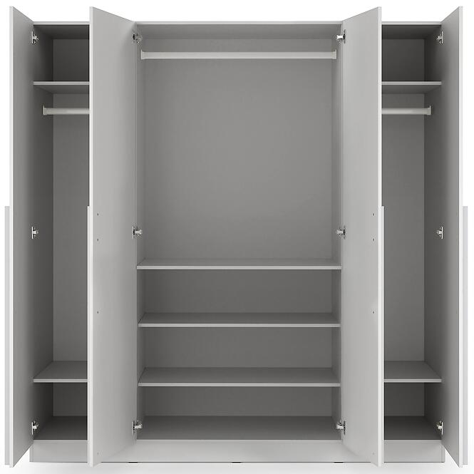 Skriňa Braga 1 platinovo sivá