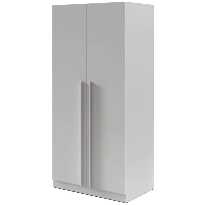 Skriňa Braga 3 (L/P) platinovo sivá