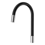 Výlevka k batérii Flexi black