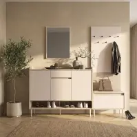 Predsieňový nábytok VOCO VIII kašmír/dub cremona