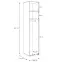 Korpus Skrine Moduklix 49,7x230,1 Biely,3