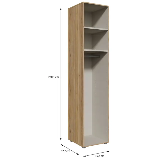 Korpus Skrine Moduklix 49,7x230,1 Dub Mouvella