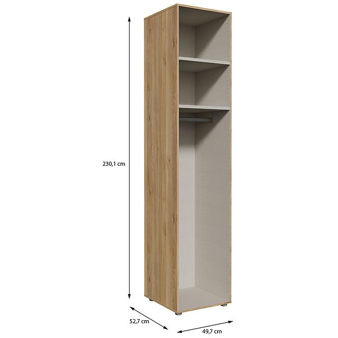 Korpus Skrine Moduklix 49,7x230,1 Dub Mouvella